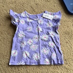 GAP Purple Daisy Kids Tee